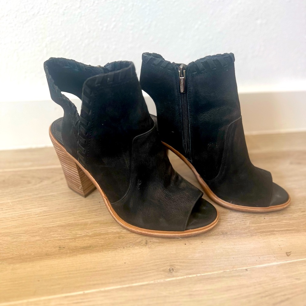 Vince Camuto Peep Toe Booties